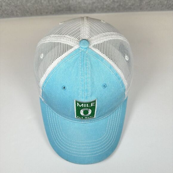 Key West‎ Mile 0 Key West FL Baseball Cap Hat Blue Snapback Adjustable Mesh Back - Picture 5 of 7